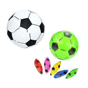 23cm PVC Football in 6 Assorted Colours
