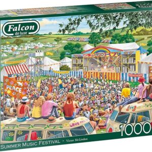 Jumbo Falcon De Luxe Summer Music Festival Jigsaw Puzzle 1000 Pieces