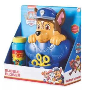 Paw Patrol Bubble Blower Bubble Machine - Chase
