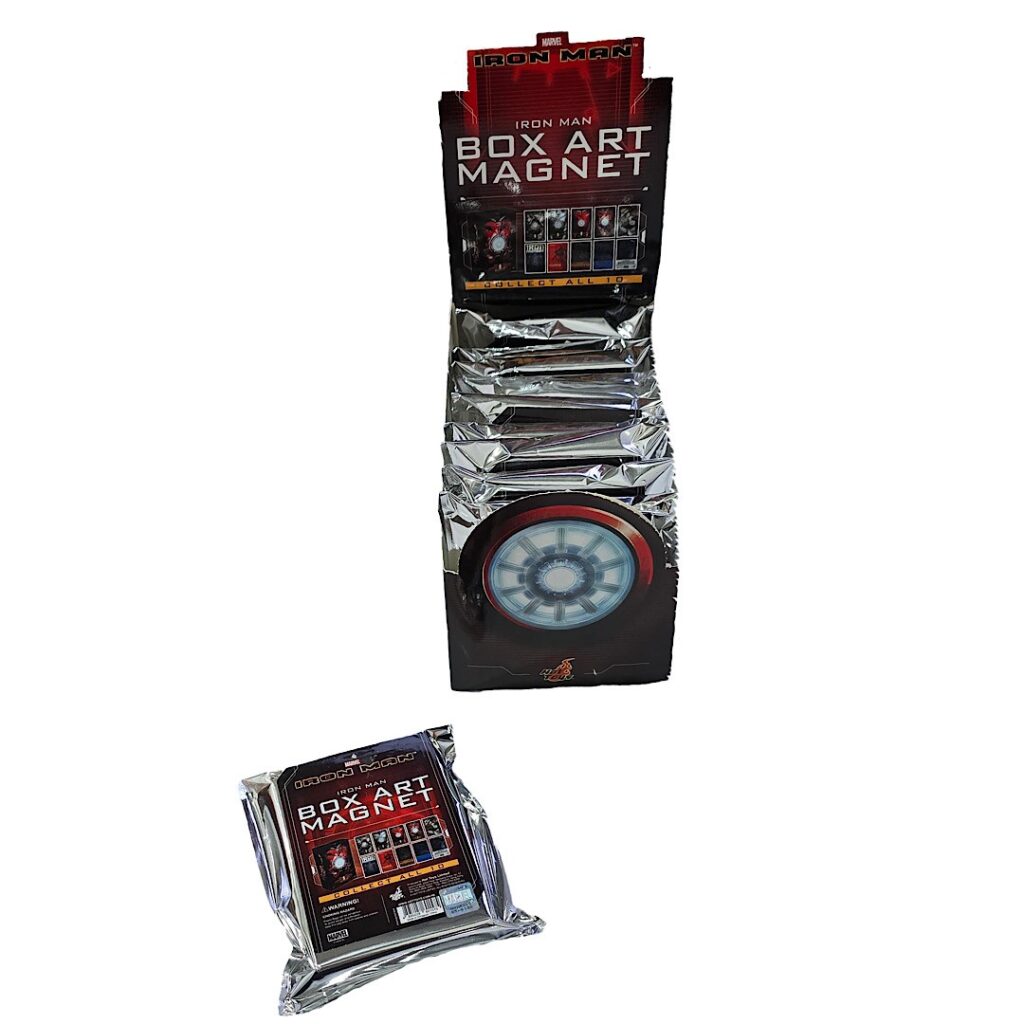 Iron Man Box Art Magnet - Playtime