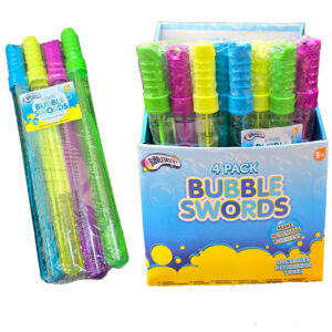 4 Pack Bubble Swords