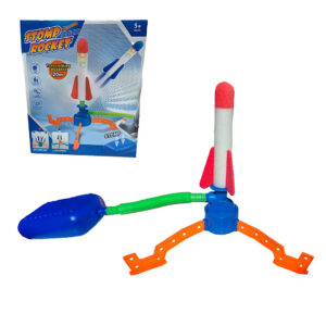 Air Rocket Foot Pump Launcher Outdoor Air Pressed Stomp Soaring Rocket Toys