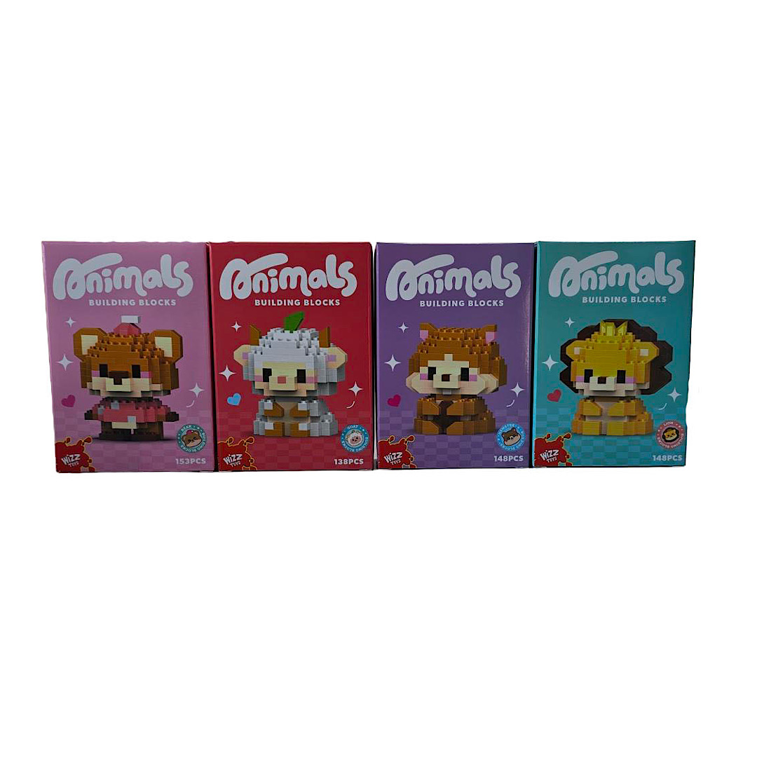 11cm Animals Mini Building Blocks Collection – Assorted Characters - Image 3